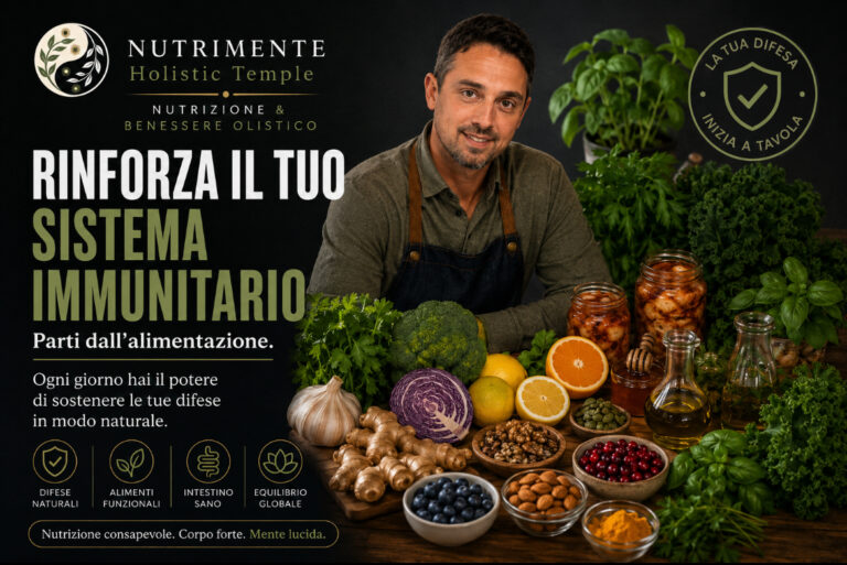 🛡️ Rinforza il tuo sistema immunitario partendo dall’alimentazione