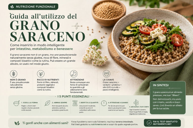 Grano saraceno: non è grano, ma può gonfiare lo stesso?