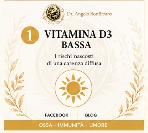 Vitamina D3 bassa: rischi, segnali e approccio nutrizionale