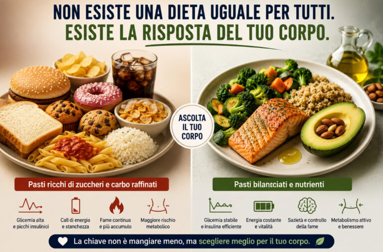 Insulina, pancia, fame ed energia: perché sono collegati