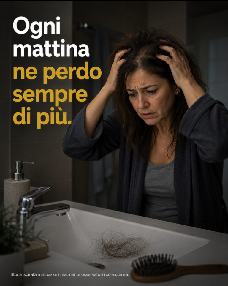Caduta dei capelli: non è sempre solo un problema estetico